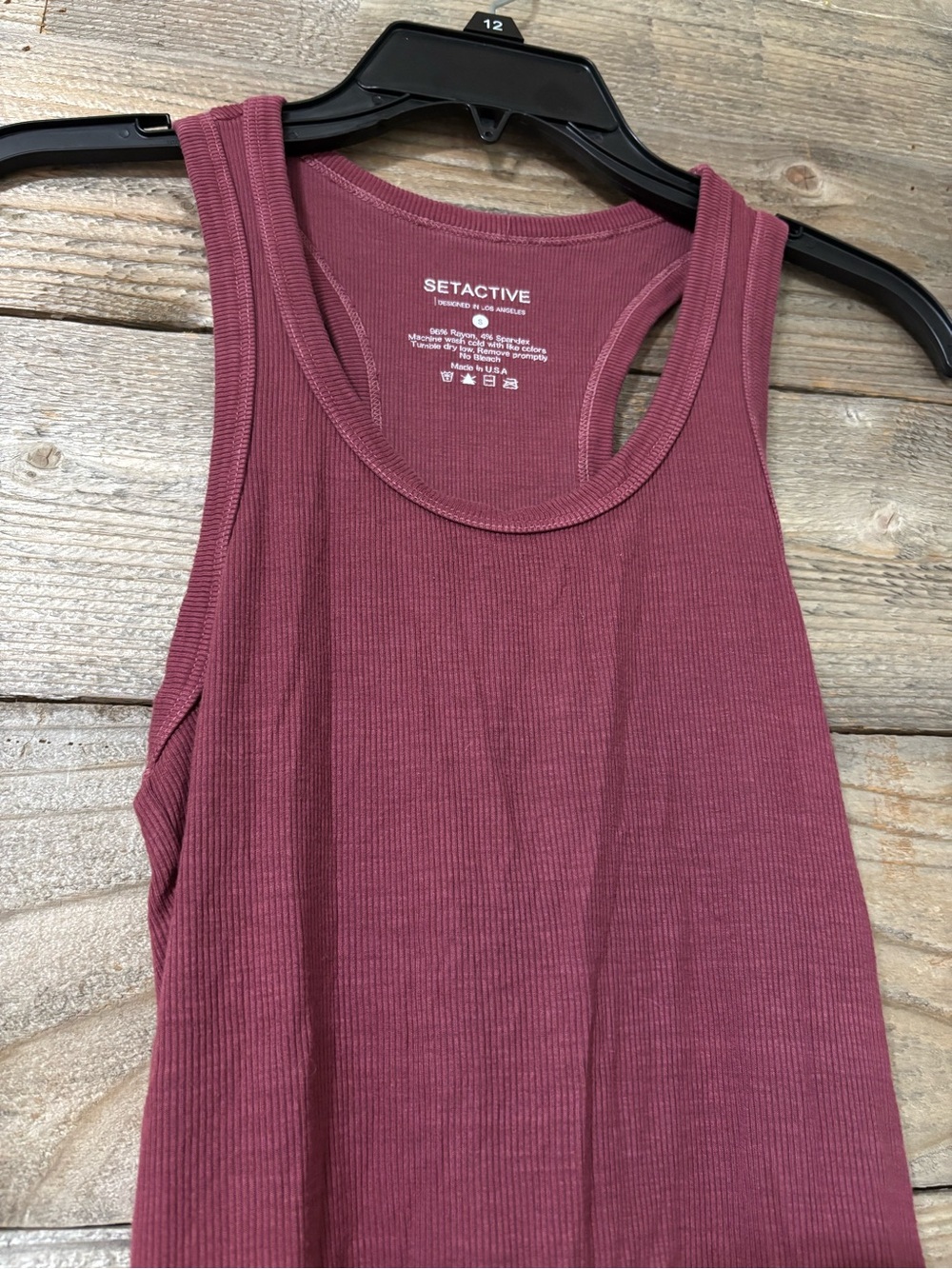 Set Active Set Basics Racerback Tank Top - Picture 2 of 6